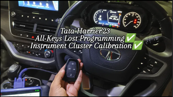 Tata Harrier Key Programming